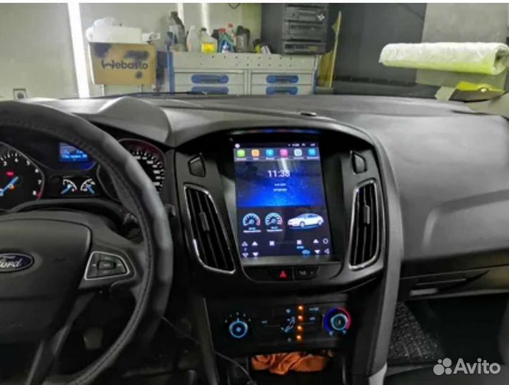 Магнитола Тесла на ford focus3 2011-17