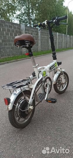 Компактный электровелосипед 14