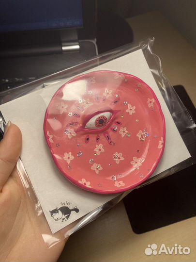 Подставка под благовония (из глины)