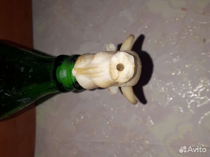 Пробка СССР и бутылка