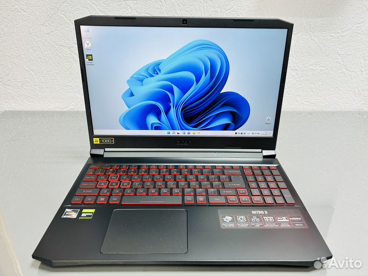 Новый игровой ноутбук Acer nitro 5 R5-5600H