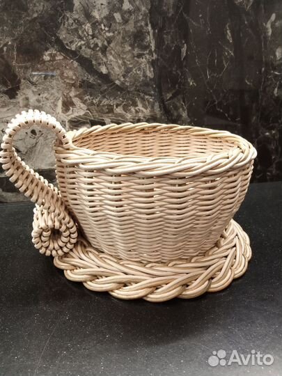 Корзина плетеная/ваза плетеная