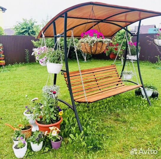 Качели садовые