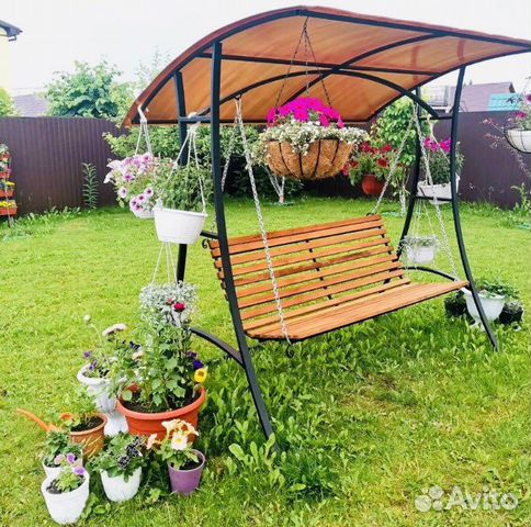Качели садовые