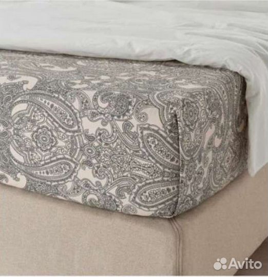 Простынь на резинке 160*200*25