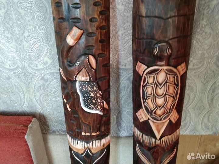 Маски из дерева