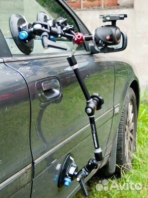 Присоска для экшен камер/автогрип