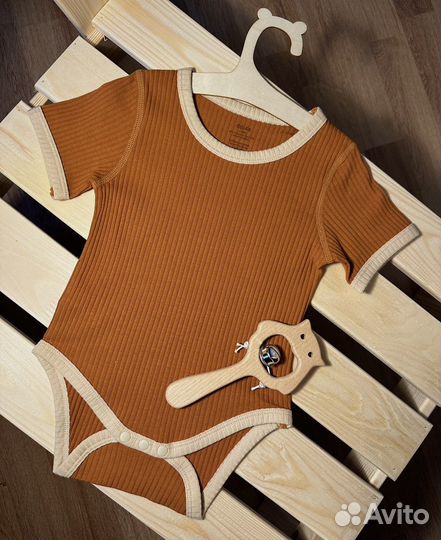 Набор детских боди с коротким рукавом 4 шт