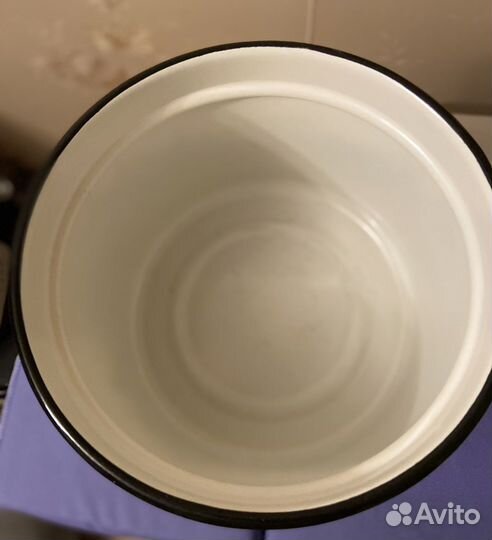 Кастрюля эмалированная большая СССР