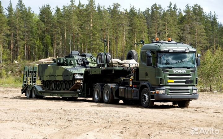 Перевозка тралом негабарита без посредников