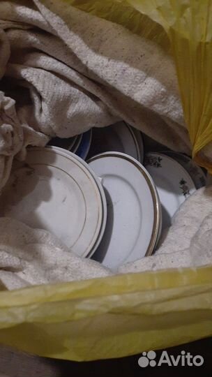 Посуда б/у около 15 кг