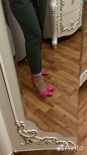 Туфли босоножки розовые фуксия 36 размер