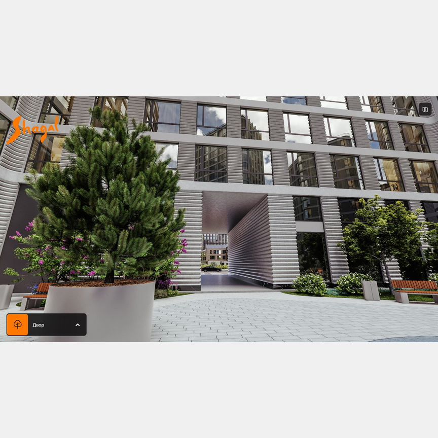 2-к. квартира, 60,3 м², 19/25 эт.