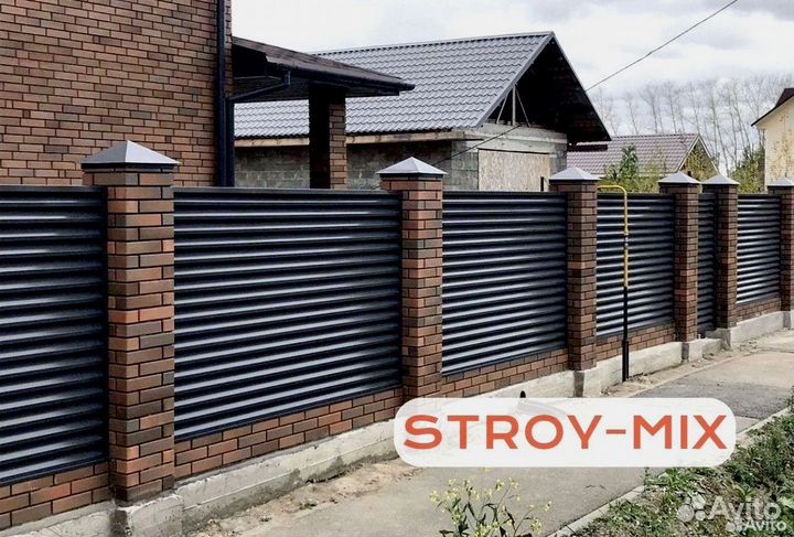 Забор жалюзи