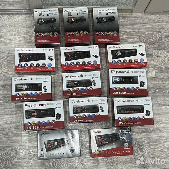 Автомагнитола Pioneer с Bluetooth