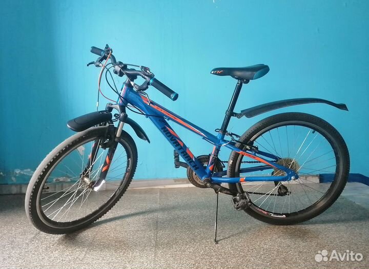 Велосипед горный подростковый 24 дюйма бу