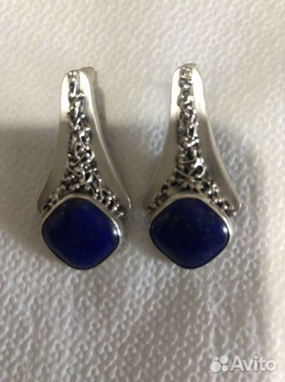 Серебряные серьги