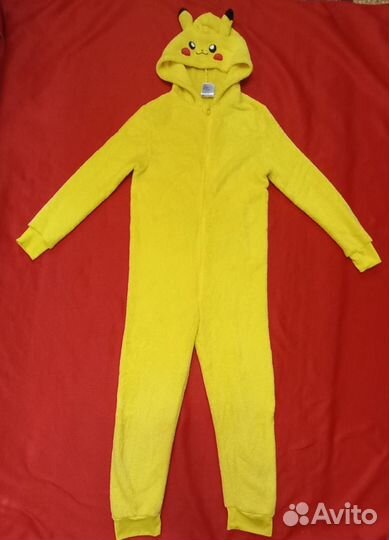 Комбинезон кигуруми Пикачу на 9 лет