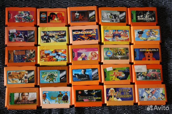 Картриджи для Dendy 8 bit