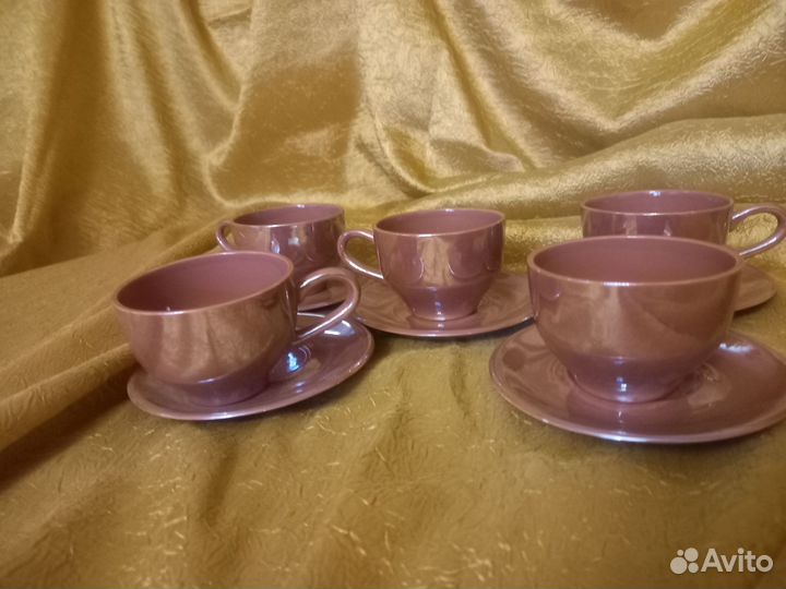 Чашка с блюдцем