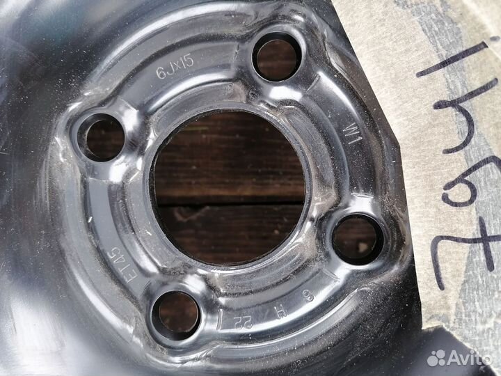 Диск колёсный R15 железный chevrolet lacetti