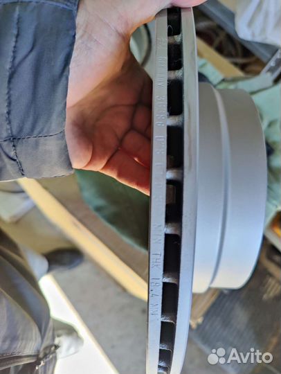 Комплект тормозных дисков задних x5 E70, x6 E71