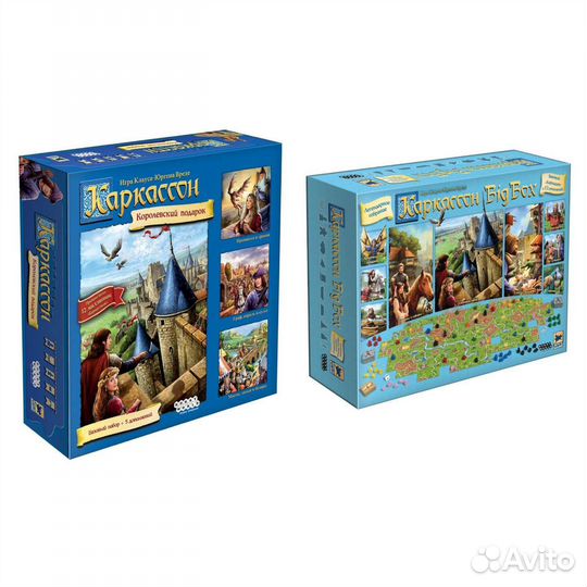 Серия Каркассон. Настольная игра новая в плёнке