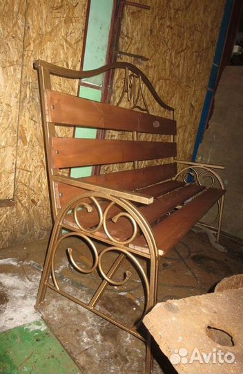 Скамейка кованная