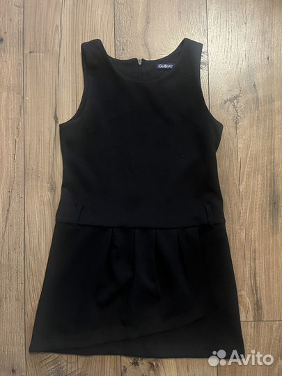 Сарафан черный 128 gulliver