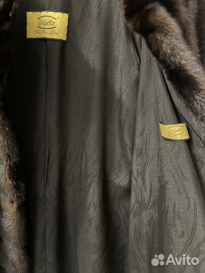 Шуба норковая 42-44,46-48