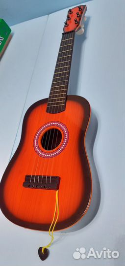 Гитара 6 струнная, миниатюрная для обучения детей
