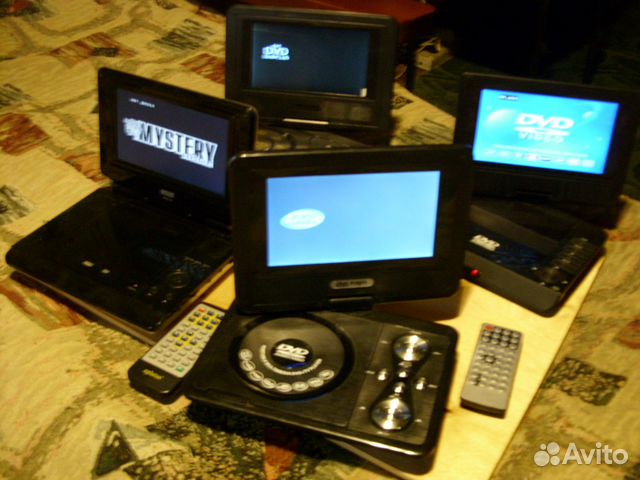Портативный dvd плеер с тв