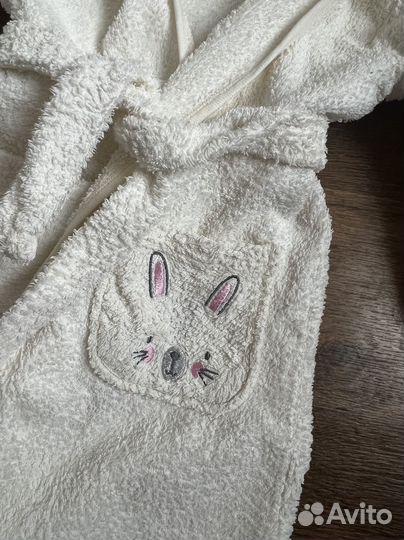 Халат банный детский для девочки р.116
