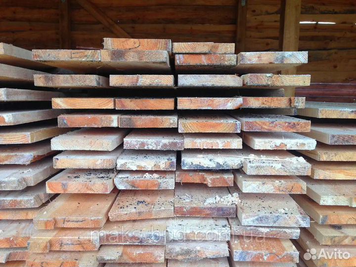 Доска строганная 45х90х6000мм, сосна