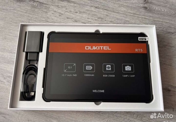 Новые защищенные 8/256 LTE Oukitel RT5