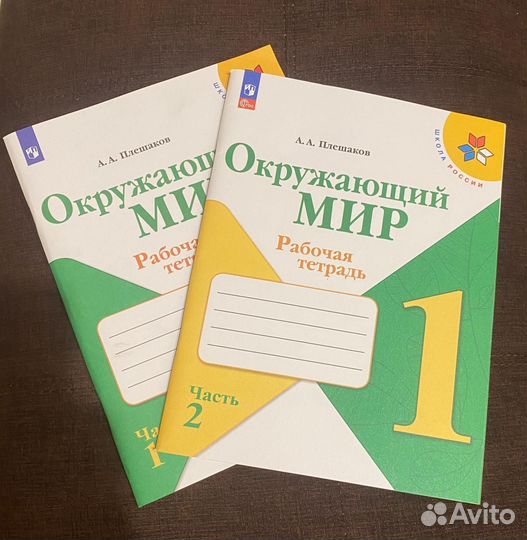 Рабочая тетрадь по окр. миру 1 класс (2 части)