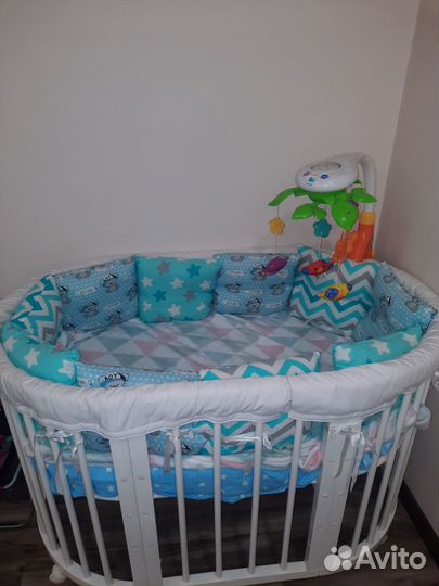 Детская кроватка трансформер 7 в 1