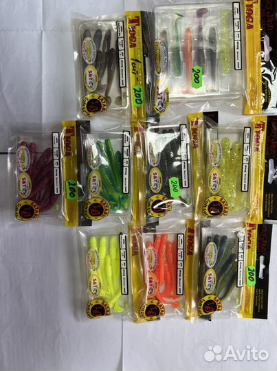 Силиконовые приманки Lucky John Tioga