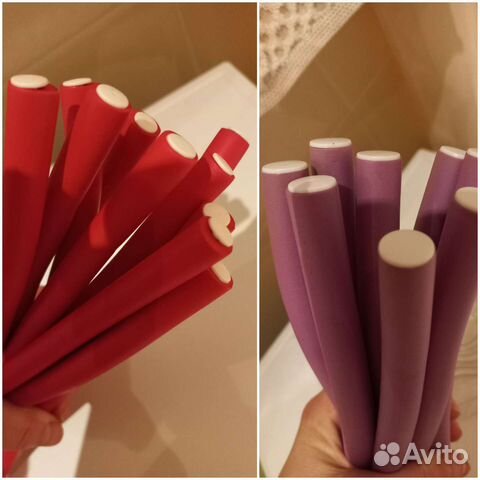 Бигуди 25 см и 18 см