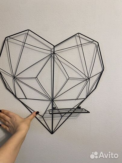 Сердце декор на стену