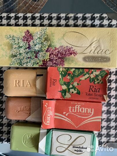 Мыло туалетное ГДР, India, СССР