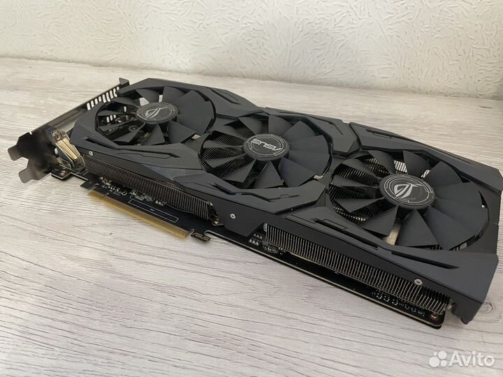 Видеокарта gtx 1060 6gb asus strix