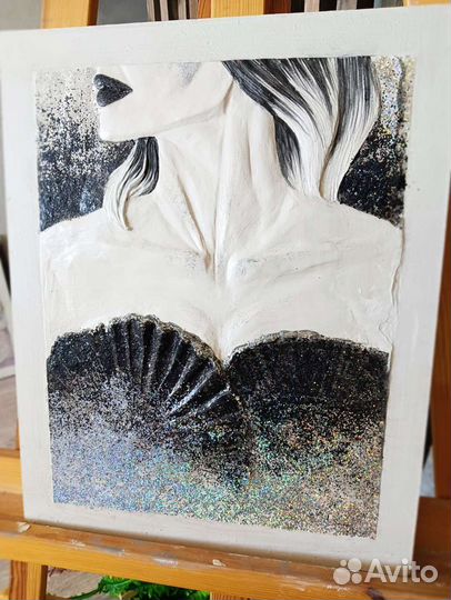 Рельефное панно. Картина Лофт. Декор. Подарок