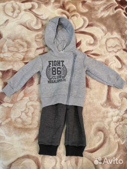 Спортивный костюм на флисе на мальчика