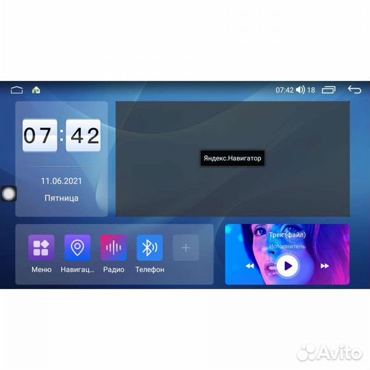 Штатная магнитола для Toyota Camry 2014+ LeTrun 18