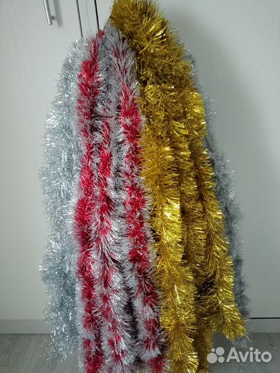 Мишура новогодняя