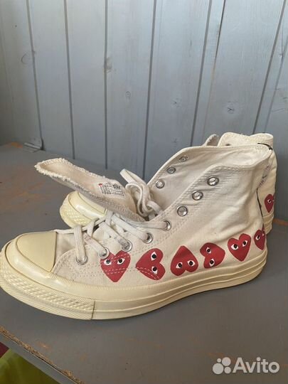 Кеды converse and comme des garcons play