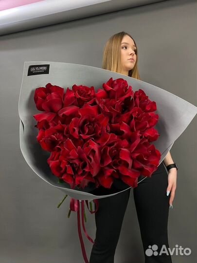 Крупные розы с доставкой