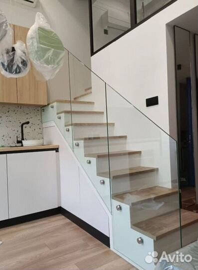 Ограждения из стекла