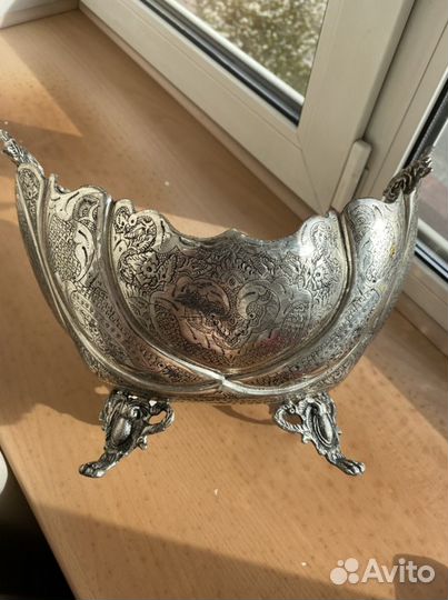 Конфетница,фруктовница из латуни